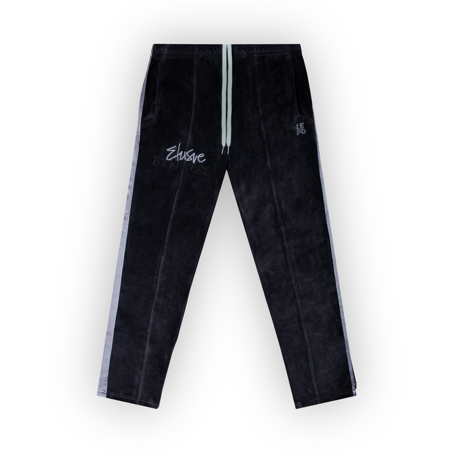 Velvet Embroidered Sweatpants